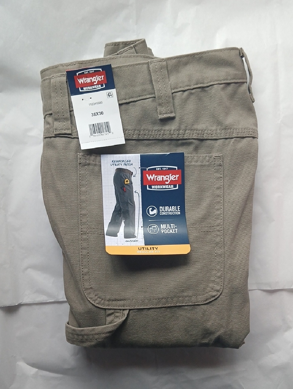 Wrangler Men’s Utility Workwear Pants